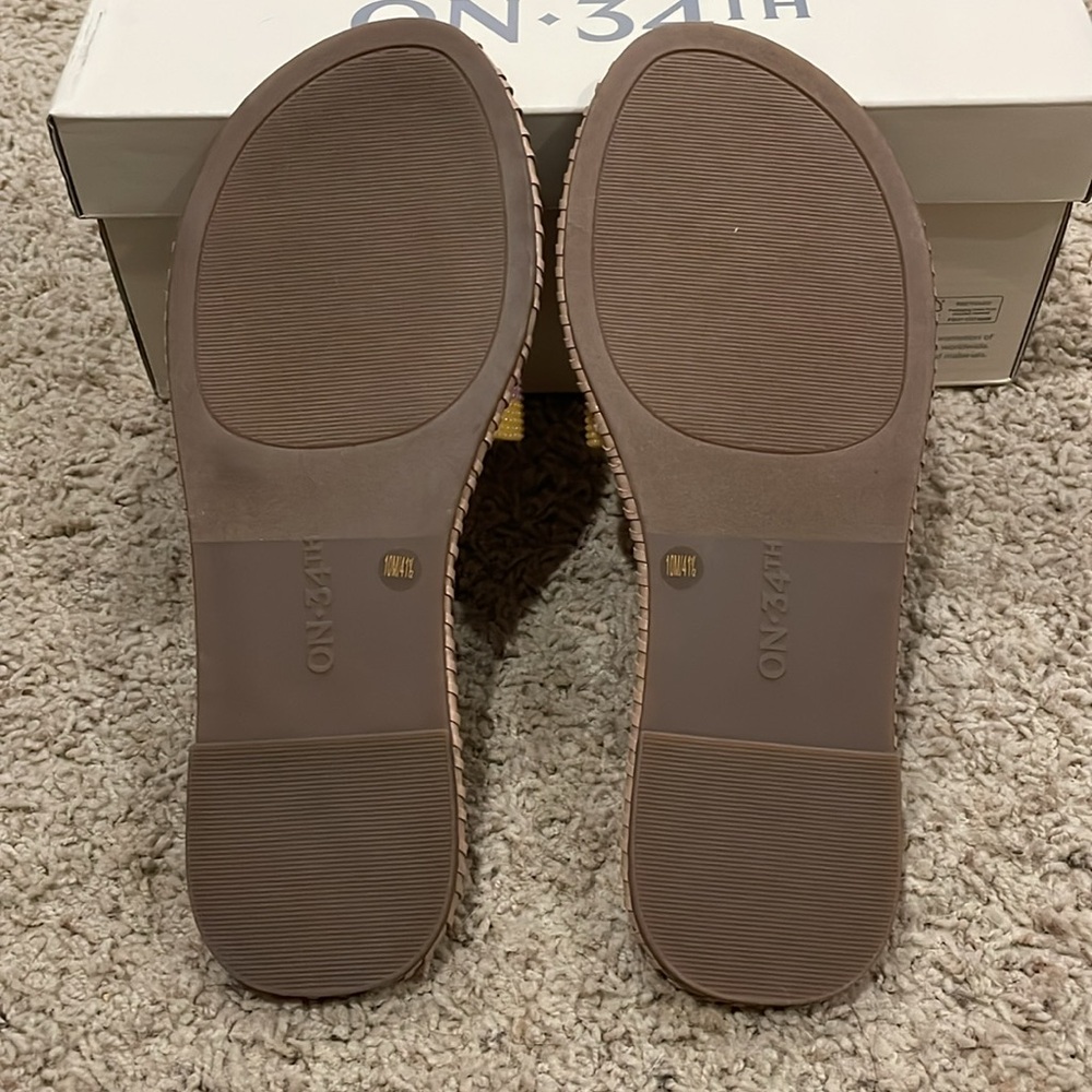 On 34th Women's Multicolor Slide Sandals New in the box size 10 - Picture 4 of 5